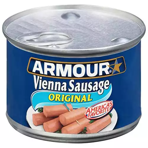 Armour Star Vienna Sausage, Original Flavor, Canned Sausage, 9.25 OZ (Pack of 12)