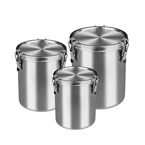 Tanjiae Stainless Steel Canisters