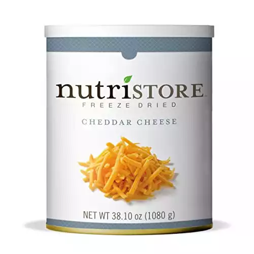 Nutristore Freeze-Dried Cheddar