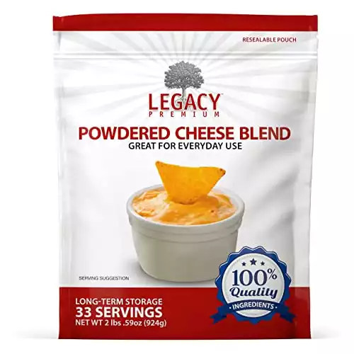 Legacy Essentials Long Term Dried Cheese Powder