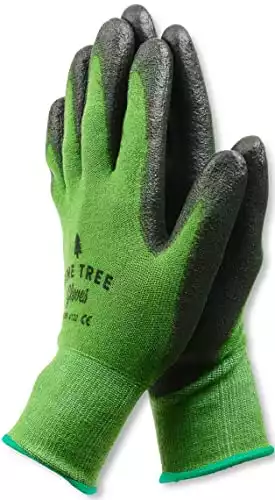 Pine Tree Tools Bamboo Gardening Gloves for Women and Men - M