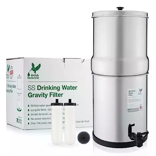 British Berkefeld Gravity Water Filter