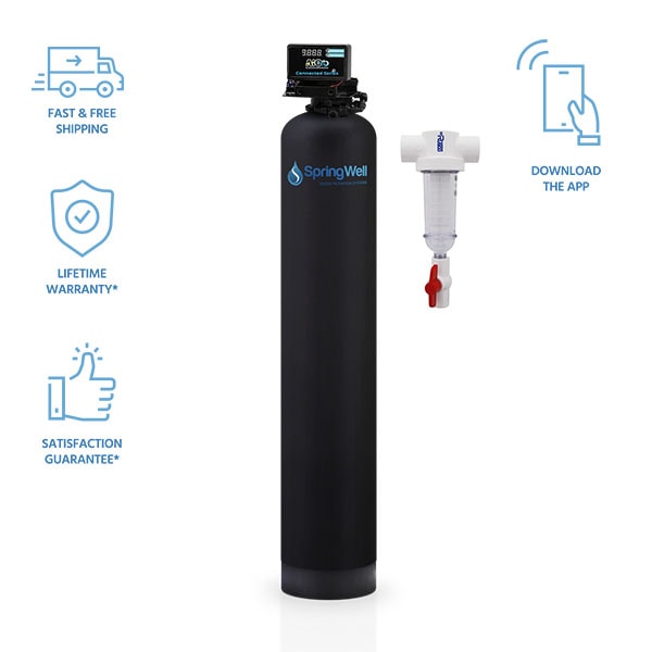 SpringWell Whole House Iron Filter For Well