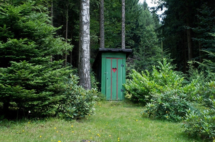 outdoor latrine