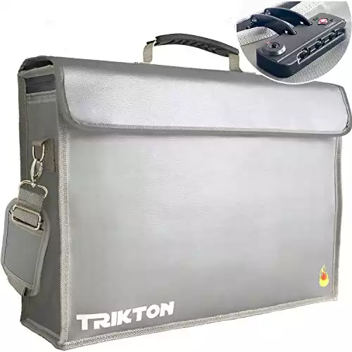 TRIKTON Fireproof Safe Bag