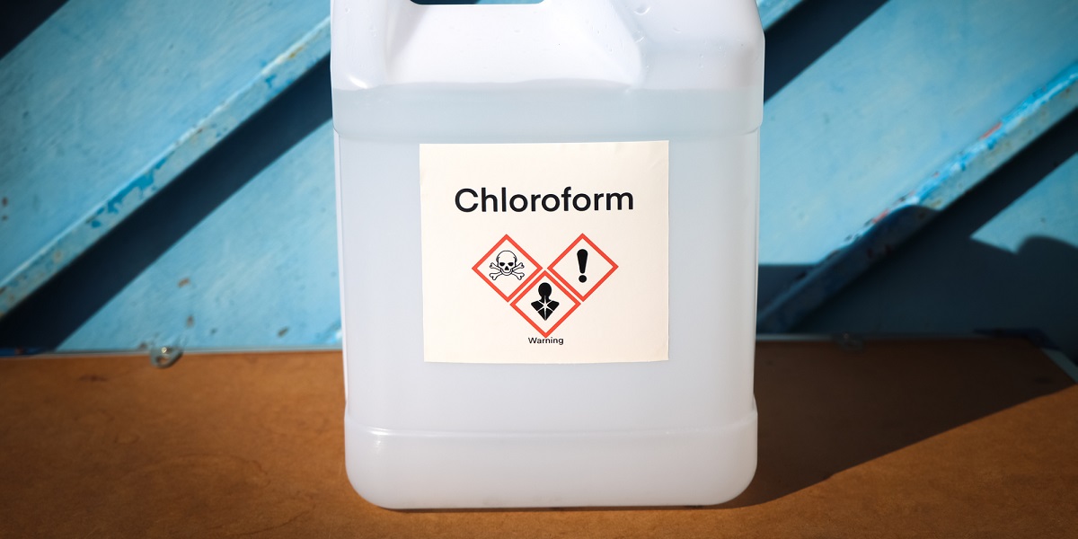 chloroform in container