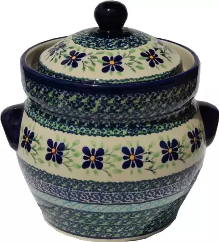Polish Pottery Fermenting Crock Pot
